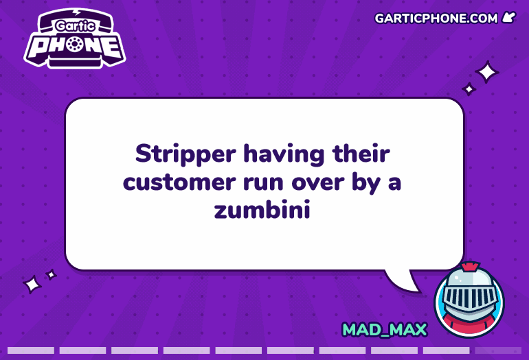 Dancer Having their Customer Run Over by a Zumbini