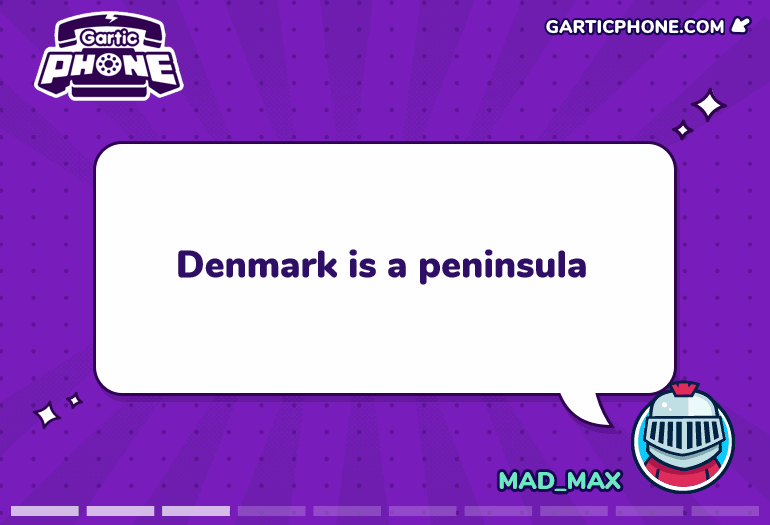 Denmark is a Peninsula