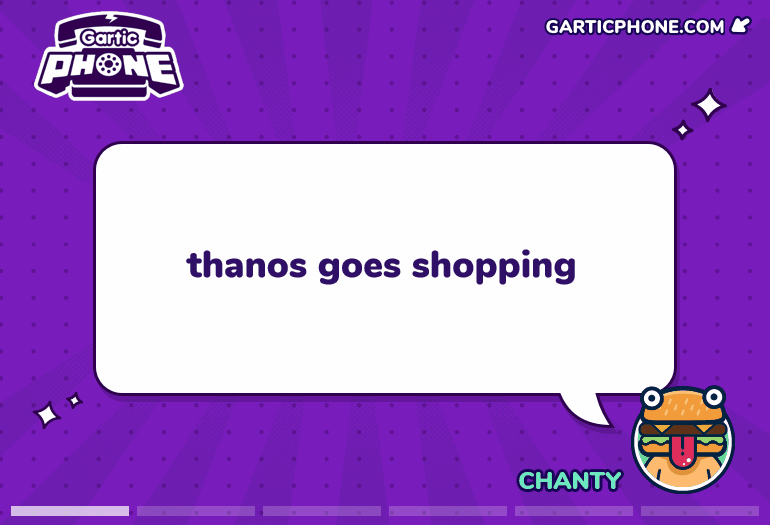 Thanos Goes Shopping