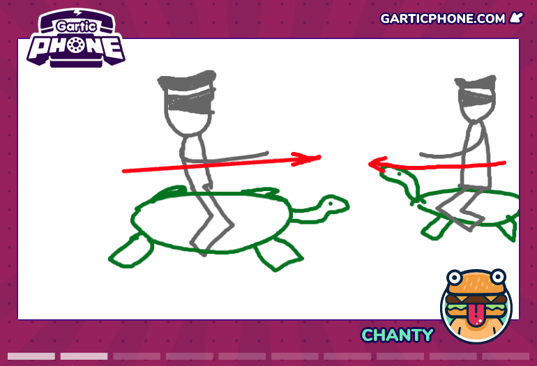 Knights Jousting on Turtles